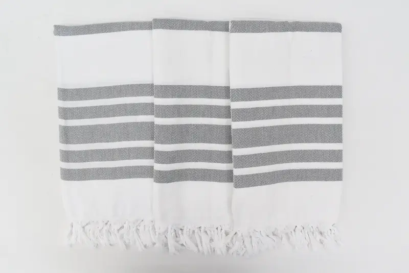 Wedding For Favor, Personalized Turkish Towel, Custom Wedding Gifts, Bridesmaid Gift, 70x40 Cotton Herringbone Towel, Customized Turkish Towel - 6