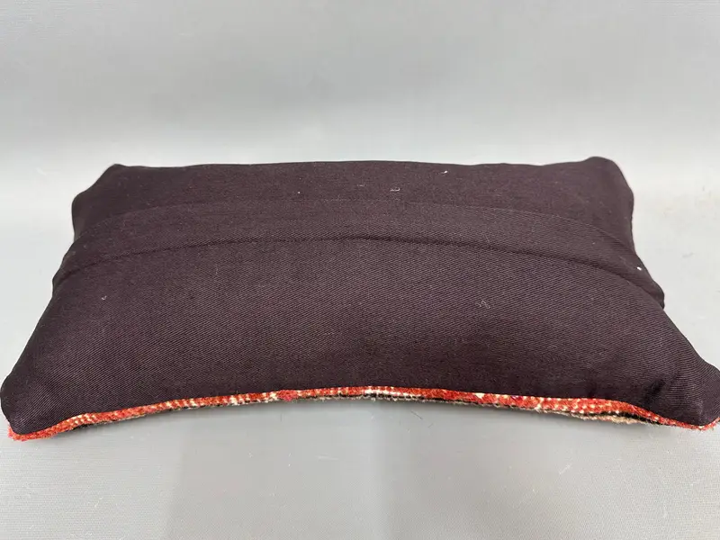 Throw Kilim Pillow, Kilim Pillow, Boho Chic Cushion, Couch Cushion Cover, Bench Cushion Case, Pillow for Couch, 8x16 Blue Pillow Cover, Pillow Cover - 7
