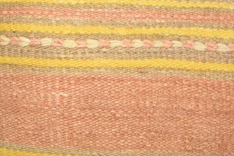 Authentic Pillow, Boho Pillow, Home Decor Pillow, Knitted Cushion, Gift Pillow, 14x14 Red Pillow, Cushion, Wool Kilim Pillow Cushion Case - 3