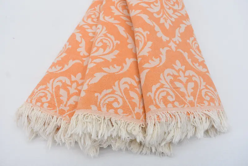 Bath towel, Gift For Him, Turkish towel bulk order for wedding gifts, Birthday Gift, Best Friend Gift, Travel Towel, 68x36 Cotton Baroque Towel - 2