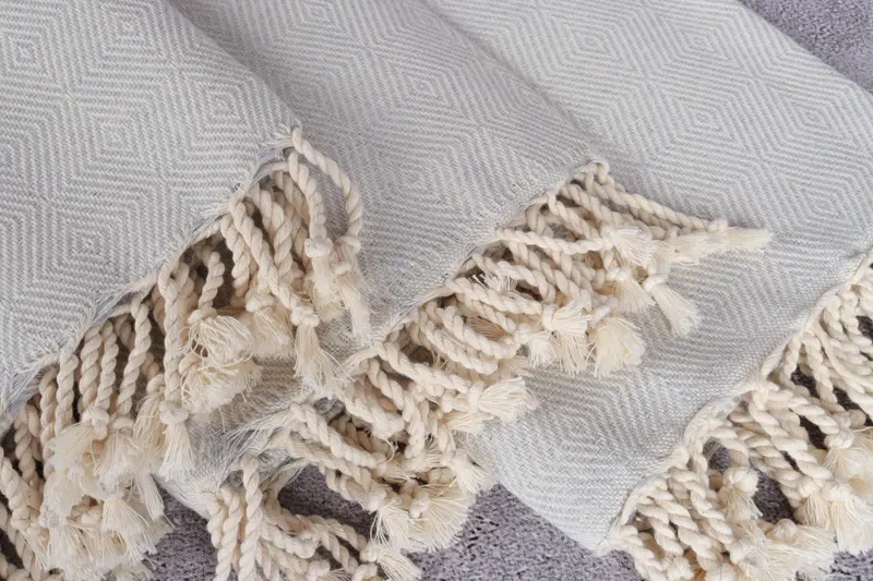 Luxury towel, Thin towel, Personalized Gifts, Best Friend Christmas Gift, Turkish towel bulk order for wedding gifts, 74x40 Cotton Diamond Towel - 5