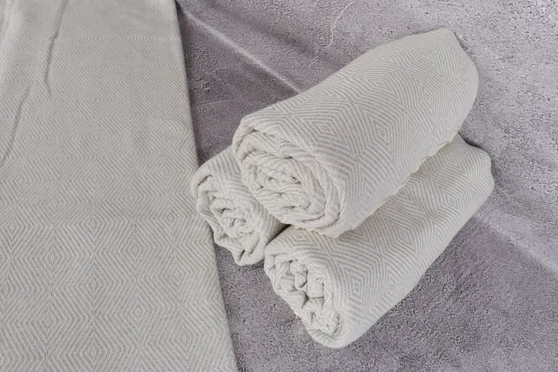 Luxury towel, Thin towel, Personalized Gifts, Best Friend Christmas Gift, Turkish towel bulk order for wedding gifts, 74x40 Cotton Diamond Towel - 8