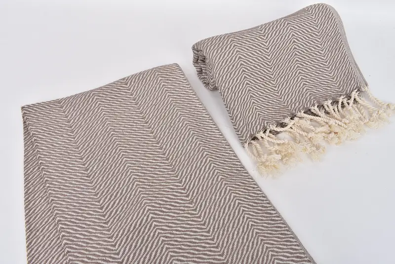Small Bath Towels, Spa Towel, Valentine Day Gift For Her, Spa Gift, Handmade Gift, 40x20 Cotton Chevron Towel, Kitchen Towel, Personalized Gifts - 7