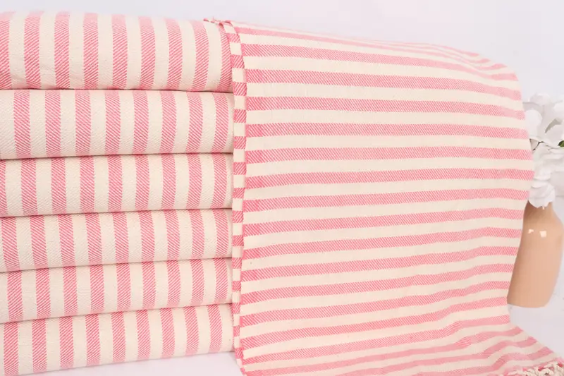 Türk el havlu, ilk evlilik yıldönümü hediyesi, Türk havlu el havlu, yaz hediyesi, spa hediyesi, 40x24 pamuklu çizgili havlu, monogram el havlu - 2