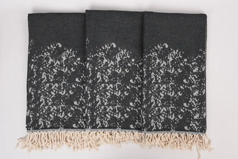 Sand-free towel, 70x40 Cotton Carretta Patterned Towel, Gift Towel, Beach Towel Personalized, Guest Towel, Custom Wedding Gift, Bridesmaid Gifts - 7