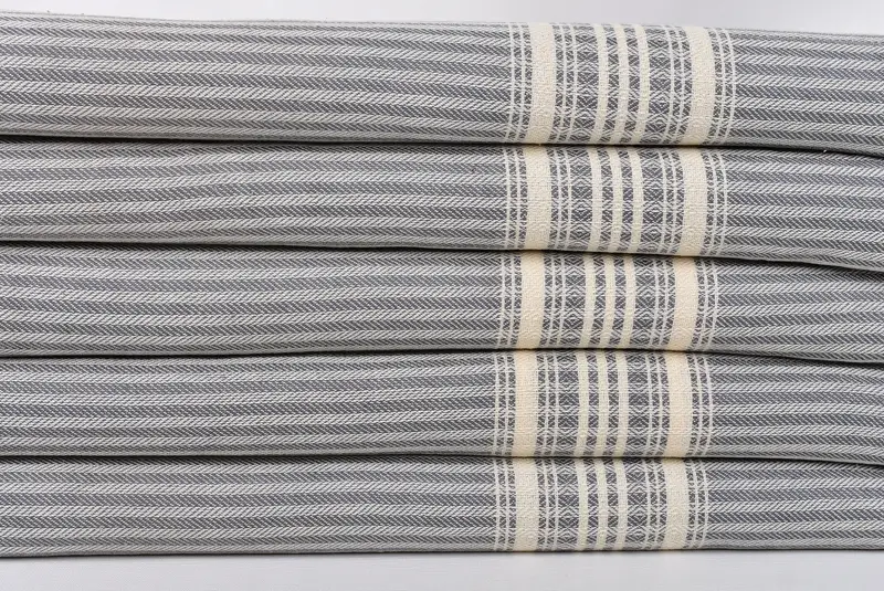 Xmas Gifts, Personalized Hand Towel, Gift For Coworker, Gift For Her, Bulk Order Towel, Wedding Favors, 40x18 Cotton Striped Towel, Bridesmaid Gifts - 2