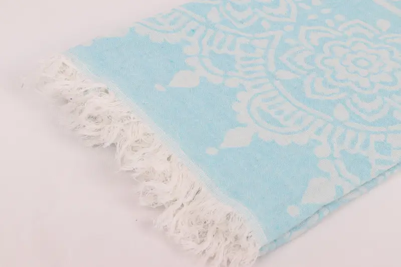 Cotton towel, Wedding Towel, Custom Bath Towel, 74x36 Cotton Floral Patterned Towel, Gift For Boyfriend, Personalized Turkish Towel, Bridesmaid Gift - 8