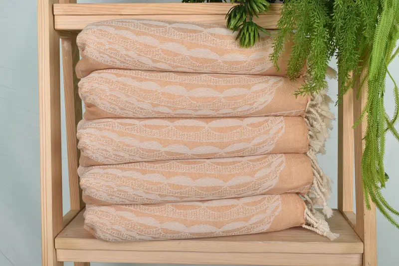 Wedding Gifts Towel, Kitchen Towel, Custom Name Towel, Personalized Dish Towel, Travel Towel, 36x18 Cotton Striped Design Towel, Monogram Hand Towel - 2