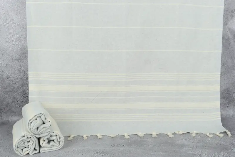 Custom Wedding Gift, 70x40 Cotton Herringbone Towel, Fouta towel, Quick-dry peshtemal, Bridesmaid Proposal Gift, Lightweight Turkish towel for beach - 7