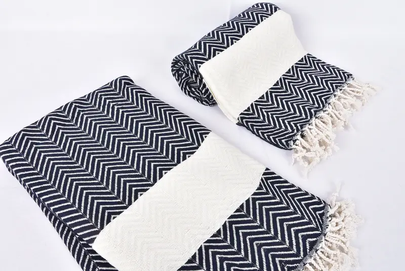 Girls Weekend Favors, Soft towel, Bachelor Party Gifts, Best Friend Gift, Pool Towels, 70x40 Cotton Zig zag Towel, Custom Towel Beach, Custom Gift - 7