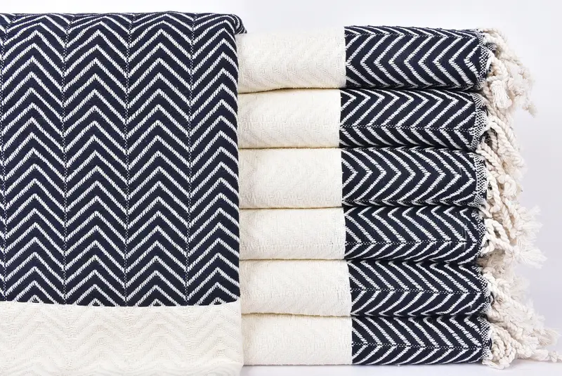 Girls Weekend Favors, Soft towel, Bachelor Party Gifts, Best Friend Gift, Pool Towels, 70x40 Cotton Zig zag Towel, Custom Towel Beach, Custom Gift - 1