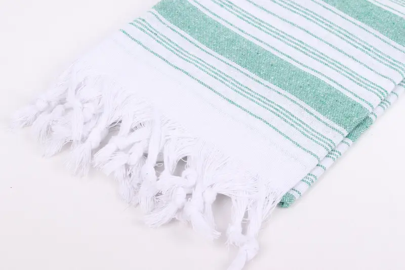 Wedding Gifts Towel, Monogrammed Turkish Towel, Scarf Towel, Organic Turkish towel, 68x32 Cotton Striped Towel, Thin towel, Gift For Mom - 7