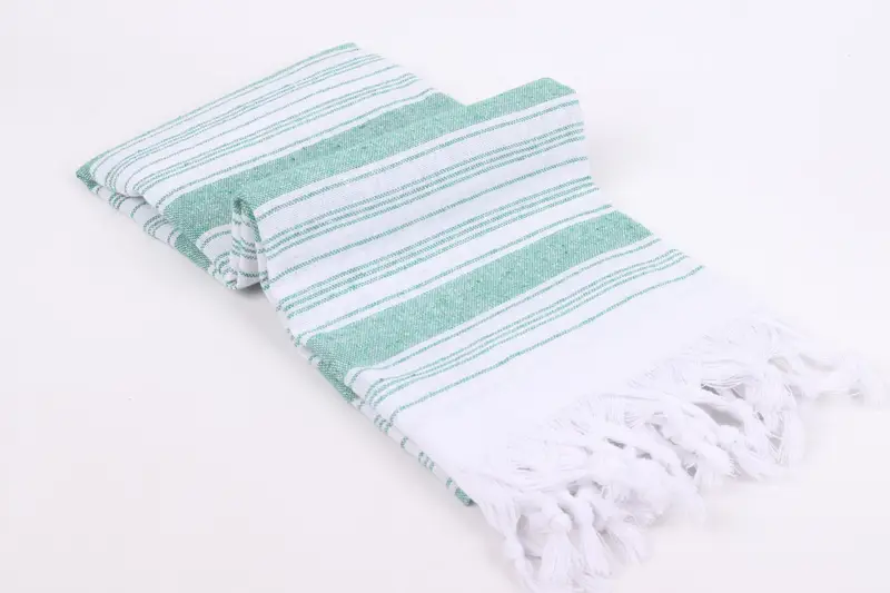 Wedding Gifts Towel, Monogrammed Turkish Towel, Scarf Towel, Organic Turkish towel, 68x32 Cotton Striped Towel, Thin towel, Gift For Mom - 6