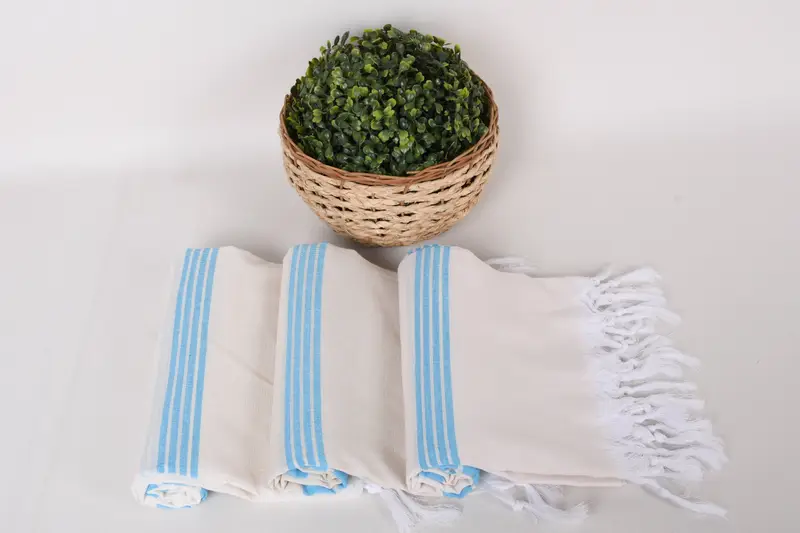Embroidered Towel, Quick-dry towel, Family Gift Basket, Beach Wedding Favor, 68x36 Cotton Striped Towel, Xmas Gifts, Bachelorette Party Gift - 8