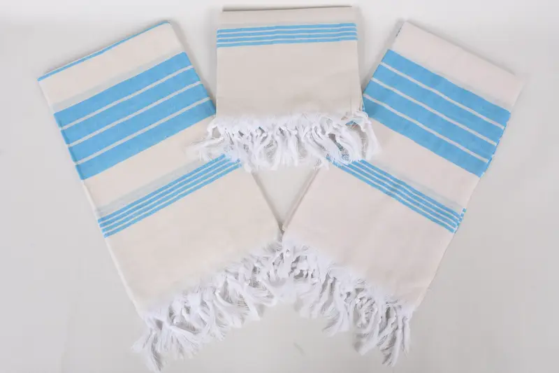 Embroidered Towel, Quick-dry towel, Family Gift Basket, Beach Wedding Favor, 68x36 Cotton Striped Towel, Xmas Gifts, Bachelorette Party Gift - 6