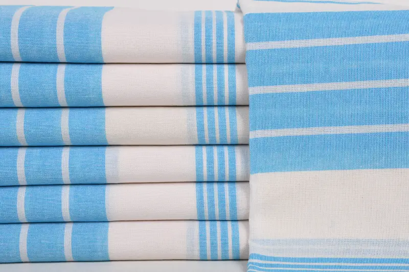 Embroidered Towel, Quick-dry towel, Family Gift Basket, Beach Wedding Favor, 68x36 Cotton Striped Towel, Xmas Gifts, Bachelorette Party Gift - 1
