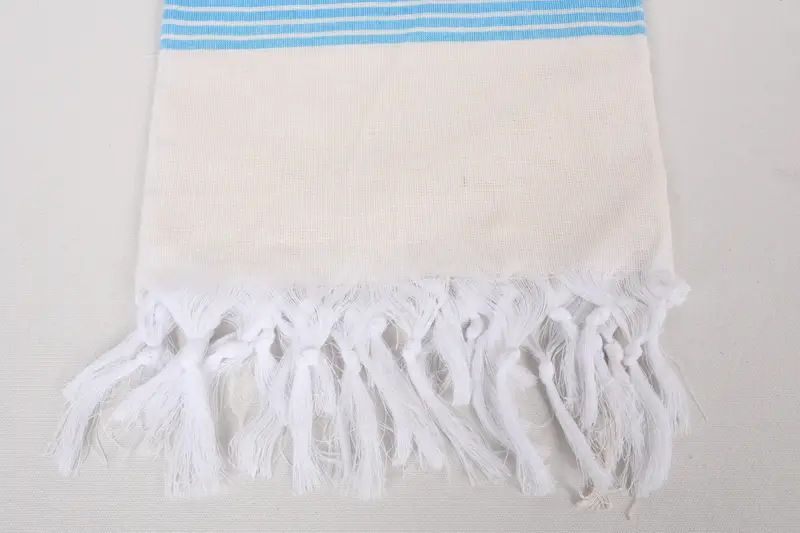Embroidered Towel, Quick-dry towel, Family Gift Basket, Beach Wedding Favor, 68x36 Cotton Striped Towel, Xmas Gifts, Bachelorette Party Gift - 3
