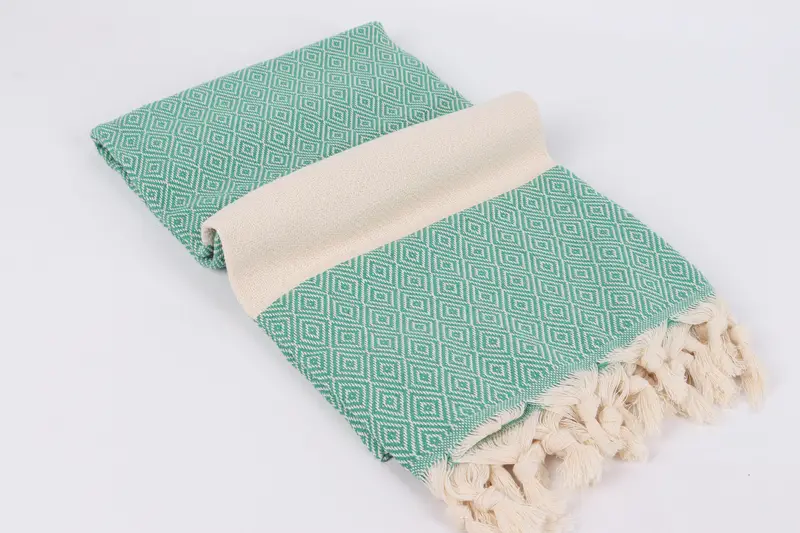 Wedding Gift Ideas, Summer Towel, Bachelorette Favors Beach, Travel towel, Sand-resistant towel, Monogram Beach Towel, 70x40 Cotton Diamond Towel - 6