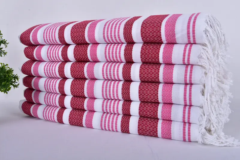 Bridesmaid Gifts, Bride Gift, 70x40 Cotton Striped Towel, Personalized Gift, Miami Bachelorette Party Favors, Quick-dry peshtemal, Organic Towel - 3