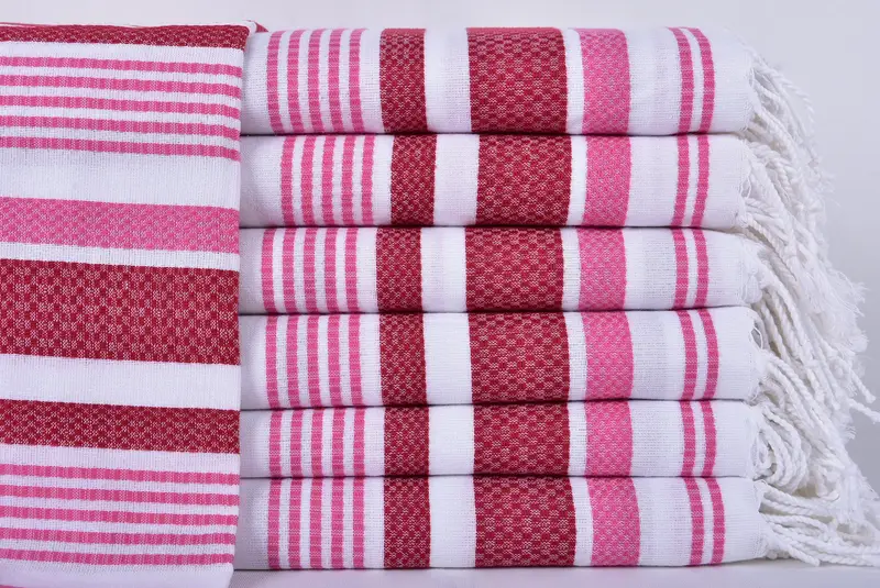 Bridesmaid Gifts, Bride Gift, 70x40 Cotton Striped Towel, Personalized Gift, Miami Bachelorette Party Favors, Quick-dry peshtemal, Organic Towel - 1