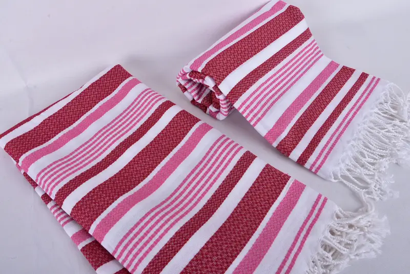 Bridesmaid Gifts, Bride Gift, 70x40 Cotton Striped Towel, Personalized Gift, Miami Bachelorette Party Favors, Quick-dry peshtemal, Organic Towel - 7