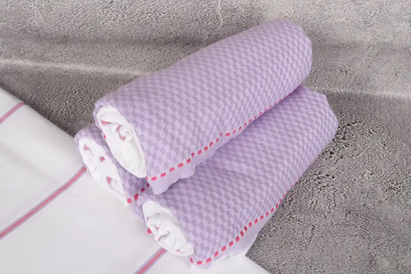 Personalized Towel, 70x40 Cotton Striped Towel, Embroidery Towel, Organic towel, Turkish Towel USA, Personalize Gift, Girl Trip Party Favor - 7