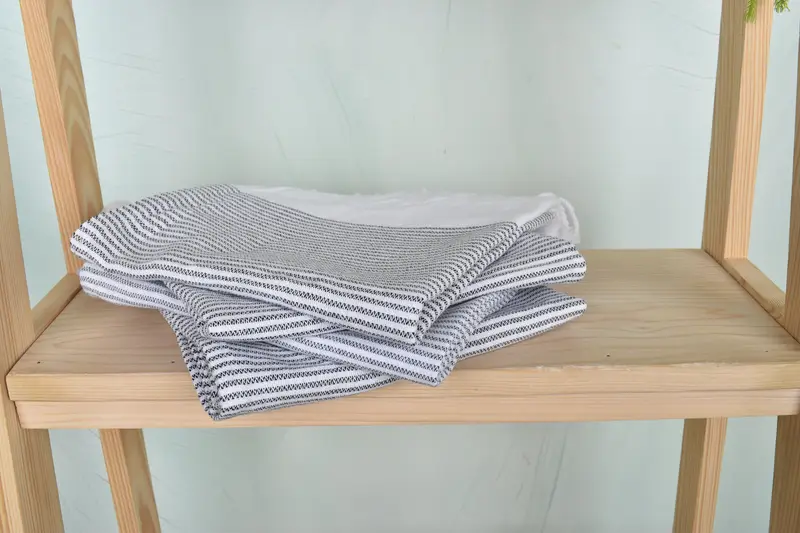 Organic Towel, Personalized Gift For Him, Turkish Hand Towel, Bridal Shower Favors, Monogram Hand Towel, 40x18 Cotton Striped Towel, Bathroom Towels - 7