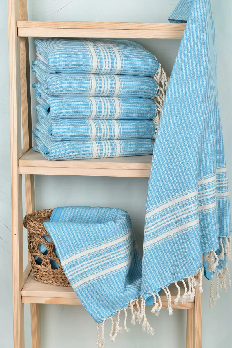 Bridal Shower Gifts, 68x38 Cotton Striped Towel, Beach Towel Bulk, Bachelorette Party Decorations, Monogram Beach Towel, Bachelorette Favors Beach - 3