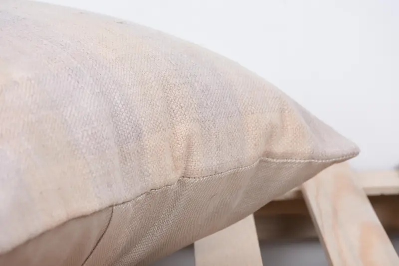 Pillow for Couch, Handmade Kilim Cushion, Kilim Pillow Cover, Pillow Sham, Pastel Cushion Case, Indoor Pillow Case, 16x16 Beige Cushion Cover - 7