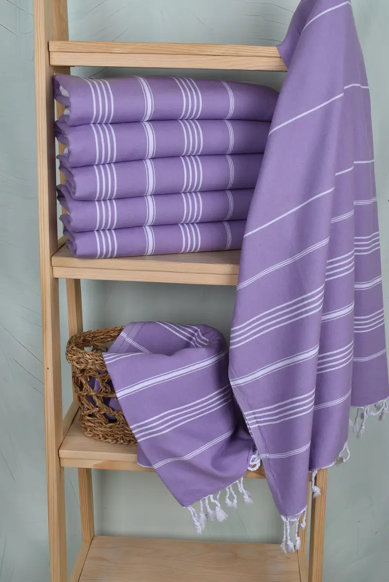 Bachelorette Party Decorations, 70x40 Cotton Striped Towel, Bulk Order Towel, Wedding Gifts Towel, Personalized Turkish Towel, Gift For Bride - 3