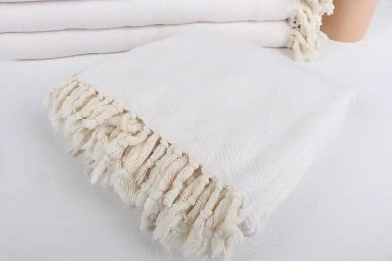 Housewarming Gift, Gifts For Him, Thin towel, 70x40 Cotton Diamond Towel, Wedding Day Gift For Bride, Girls Weekend Favors, Wedding Hand Made Gift - 5
