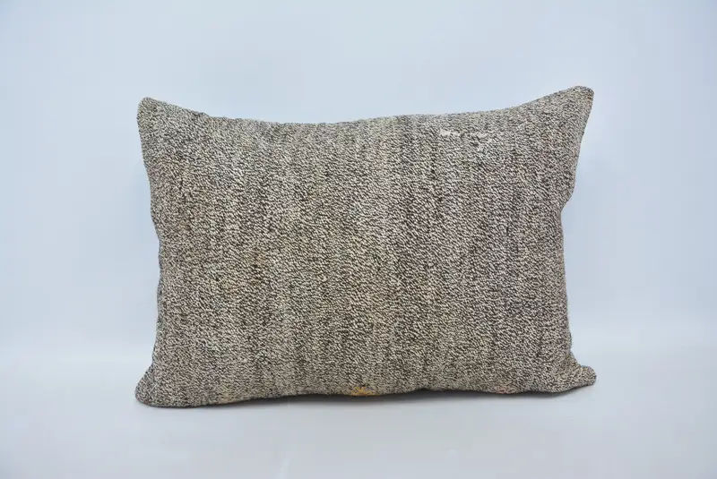 Geometric Embroidered Pillow, 20x28 Inches Size Decorative Pillow - 1