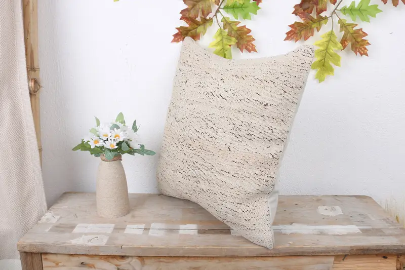 Cushion Case, 16x16 White Cushion Case, Vintage Pillow, Outdoor Patio Cushion, Antique Pillows, Decorative Cushion Case, Kilim Cushion Sham - 4