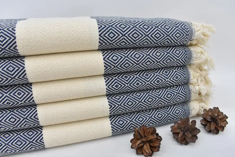 Personalized Towel, Bachelorette Towel, Turkish Towel USA, Wedding Favors, Beach Theme Wedding Gift, 70x40 Cotton Diamond Towel, Memorial Gift - 3