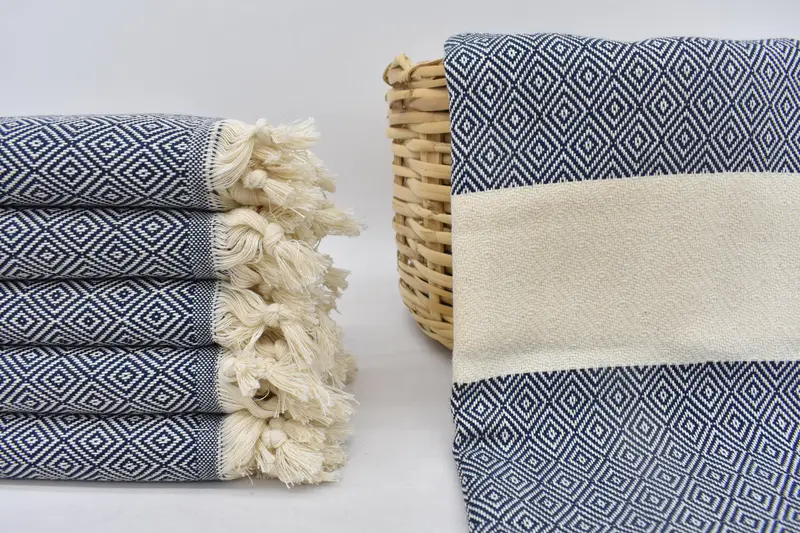 Personalized Towel, Bachelorette Towel, Turkish Towel USA, Wedding Favors, Beach Theme Wedding Gift, 70x40 Cotton Diamond Towel, Memorial Gift - 2