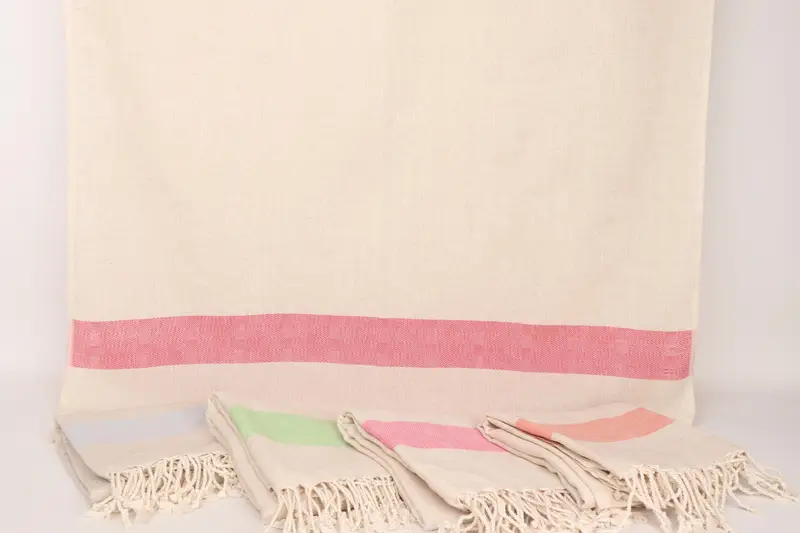 Bridal Party Gifts, Personalized Gift, 70x36 Linen Striped Towel, Bachelor Bachelorette Party Favors, Turkish Towel USA, Beach Towel Personalized - 8