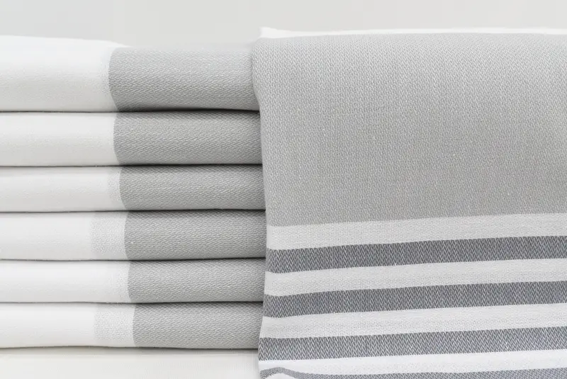 Spa Towel, Turkish hand towel, Custom Wedding Gifts, Bridal Shower Favors, 70x40 Cotton Striped Towel, Turkish Bath Towel Set, Bachelor Party Favors - 1