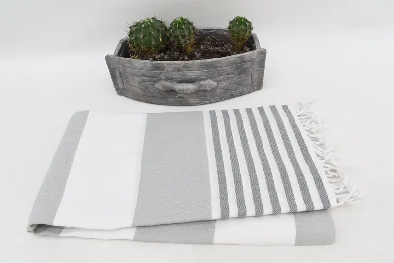Spa Towel, Turkish hand towel, Custom Wedding Gifts, Bridal Shower Favors, 70x40 Cotton Striped Towel, Turkish Bath Towel Set, Bachelor Party Favors - 7