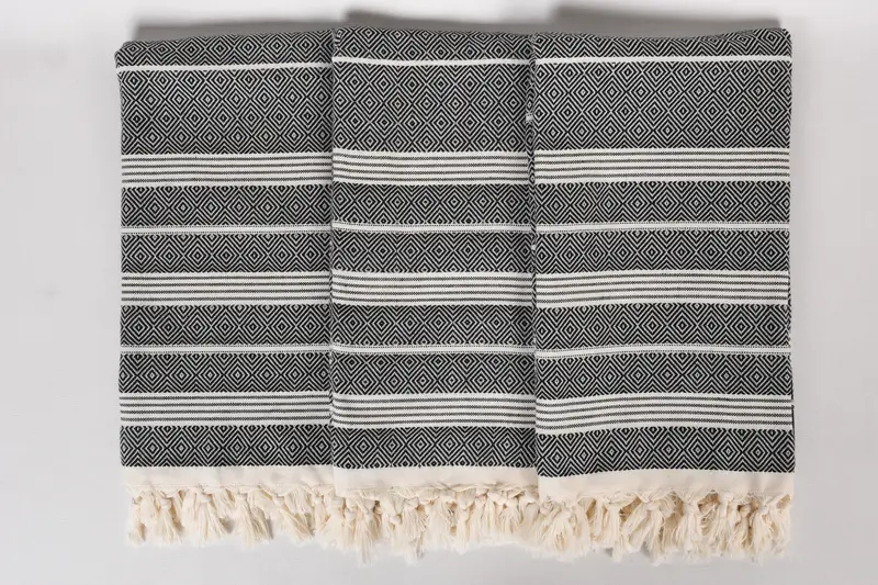 Turkish bath towel, Best Beach Towel, Custom Name Towel, Turkish Towel Beach, 70x38 Cotton Diamond Towel, Organic Beach Towel, Gift For Coworker - 7