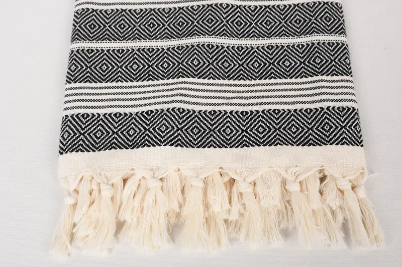 Turkish bath towel, Best Beach Towel, Custom Name Towel, Turkish Towel Beach, 70x38 Cotton Diamond Towel, Organic Beach Towel, Gift For Coworker - 3
