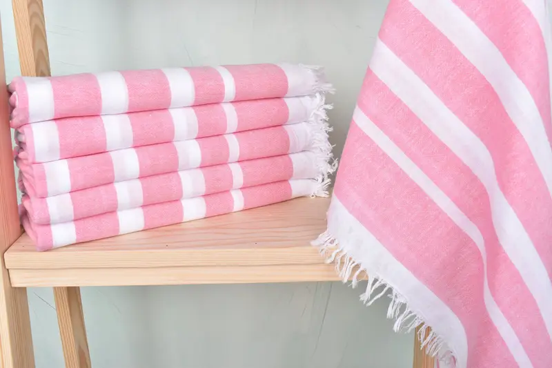 Beach Towel Gift, 64x40 Cotton Striped Towel, Bridal Shower Gifts, Turkish towel, Turkish Beach Towel Monogram, Decorative Towel, Gift For Her - 1