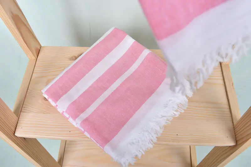 Beach Towel Gift, 64x40 Cotton Striped Towel, Bridal Shower Gifts, Turkish towel, Turkish Beach Towel Monogram, Decorative Towel, Gift For Her - 5