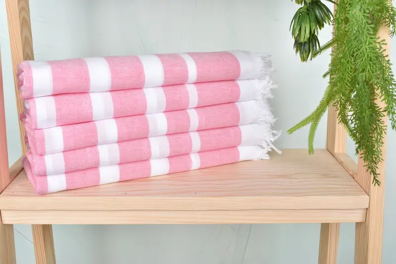 Beach Towel Gift, 64x40 Cotton Striped Towel, Bridal Shower Gifts, Turkish towel, Turkish Beach Towel Monogram, Decorative Towel, Gift For Her - 2