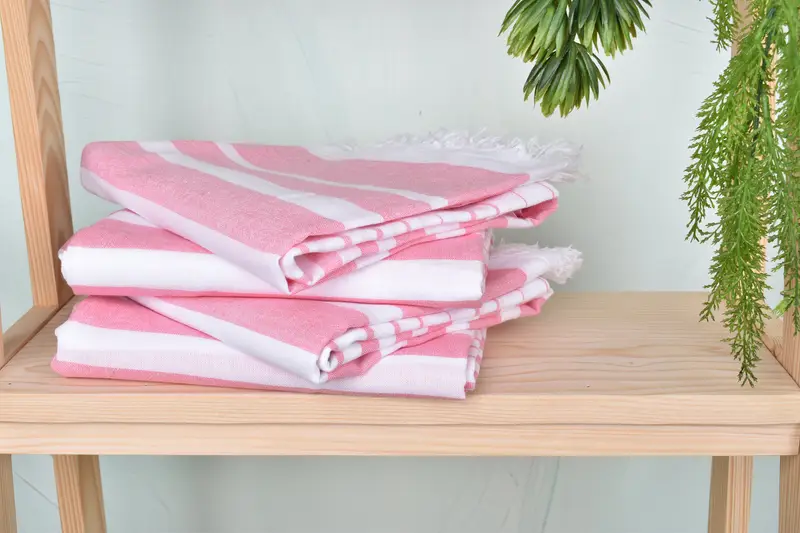 Beach Towel Gift, 64x40 Cotton Striped Towel, Bridal Shower Gifts, Turkish towel, Turkish Beach Towel Monogram, Decorative Towel, Gift For Her - 7