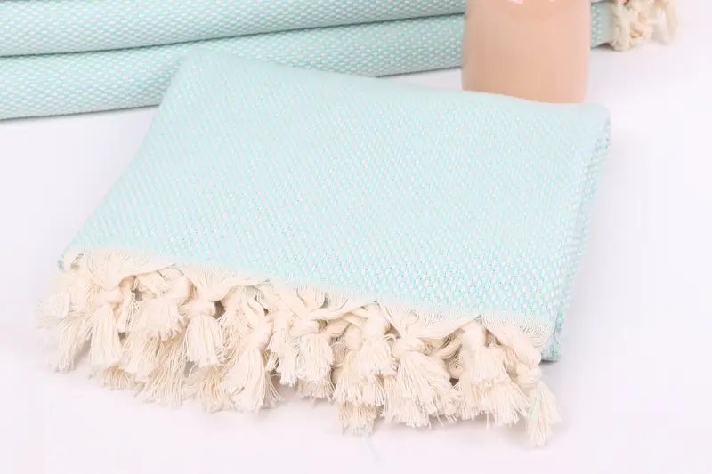 70x40 Cotton Polka Dot Towel, Turkish Towel Beach, Bachelor Gifts, Luxury towel, Guest Towel, Peshtemal Towel, Anniversary Gift For Her, Gym Towel - 5