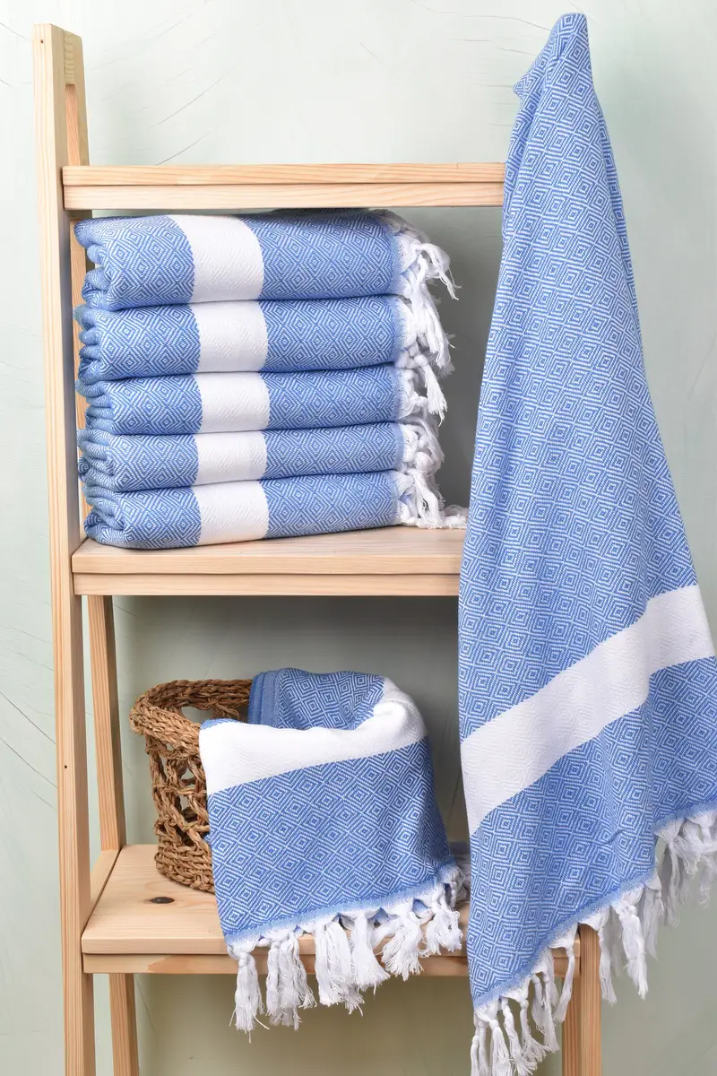 Monogram Beach Towel, Bachelorette Gifts, Quick-dry towel, Bachelorette Party Favor, Spa Gift Towel, Embroidery Towel, 70x40 Cotton Diamond Towel - 3