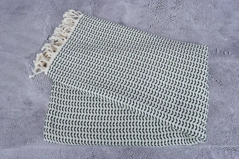 Gift For Bride, Lightweight quick-dry peshtemal towel for travel, 70x40 Cotton Diamond Towel, Wedding Gift, Personalized Gift, Wedding Favors - 6