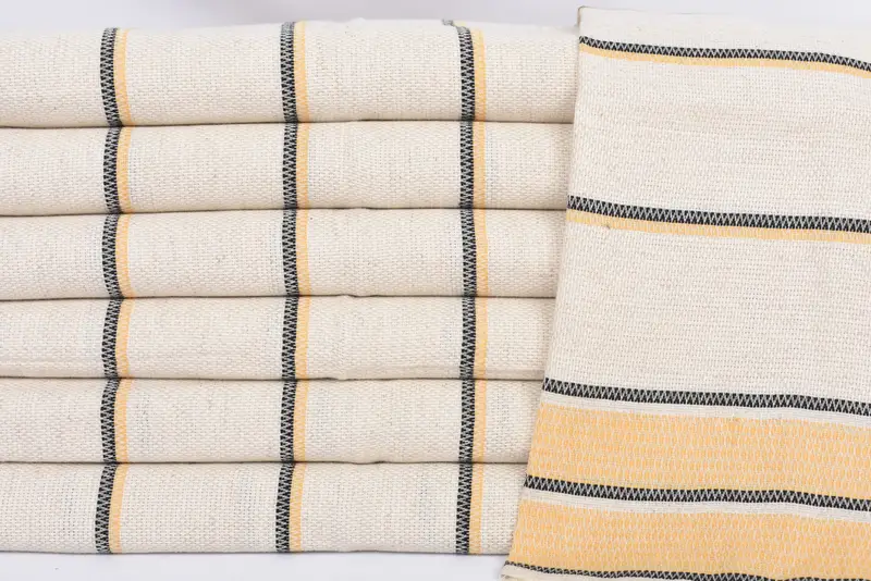 Monogram Towels, Wedding Favors, 40x20 Linen Striped Towel, Spa Gift, Bridesmaid Gift, Bachelorette Towel, Personalized Gifts, Personalized Gift - 2