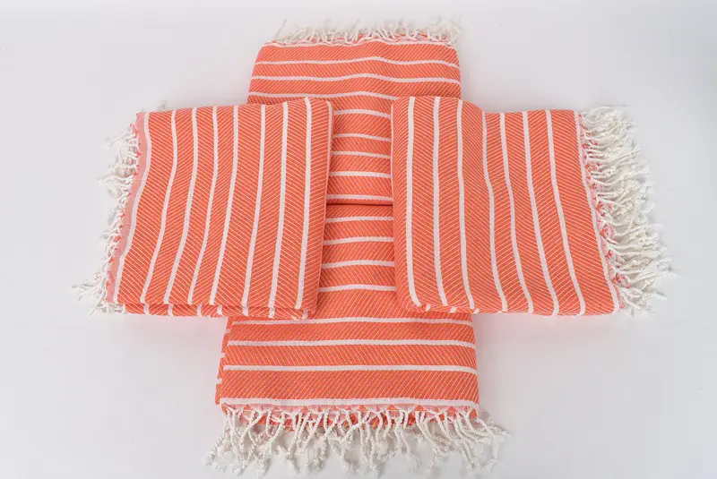 70x40 Bamboo Herringbone Towel, Fouta towel, Bachelorette Party Gifts Bridesmaids, Bachelor Gift, Handwoven Turkish bath towel, Lightweight towel - 6
