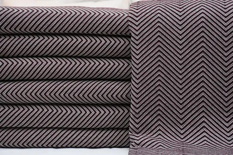 Custom Blanket, 92x80 Cotton Striped Towel, Bachelor Party Gifts, Bachelorette Party Favors, Monogram Blanket, Wedding Anniversary Gift - 2